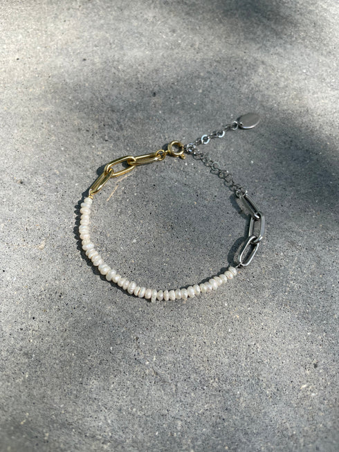 Natural stone chain MIX bracelet